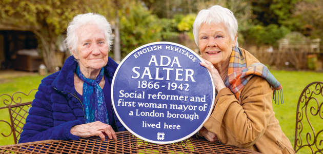 Blue plaque for Ada Salter